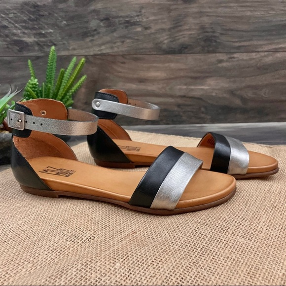 NIB Miz Mooz Atlantic Ankle Strap Flat Sandal 8 - Picture 10 of 13